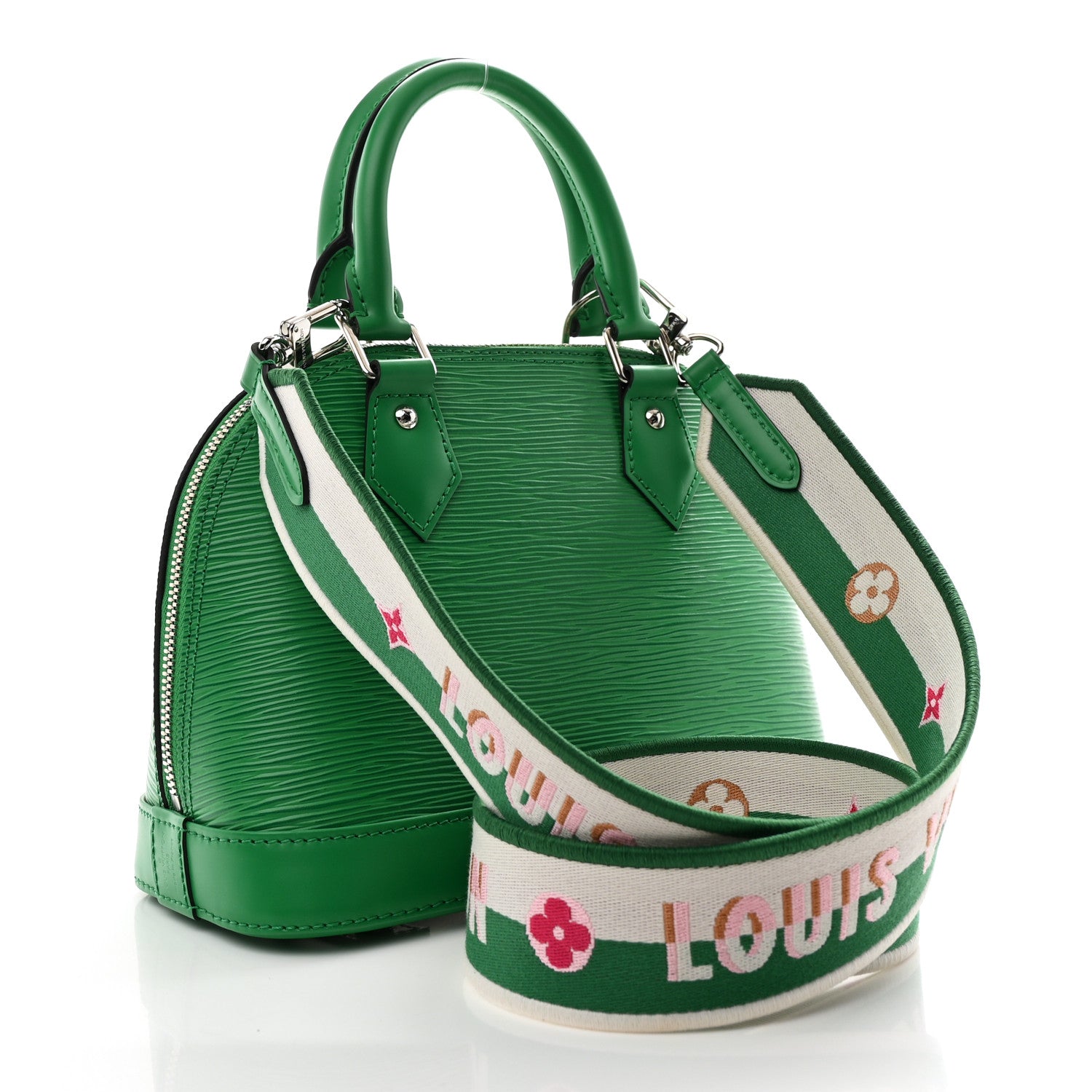 Louis Vuitton Epi Jacquard Alma BB Serpentine 3 of 11