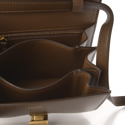 Celine Smooth Calfskin Small Classic Box Flap Bag Camel 7 of 8