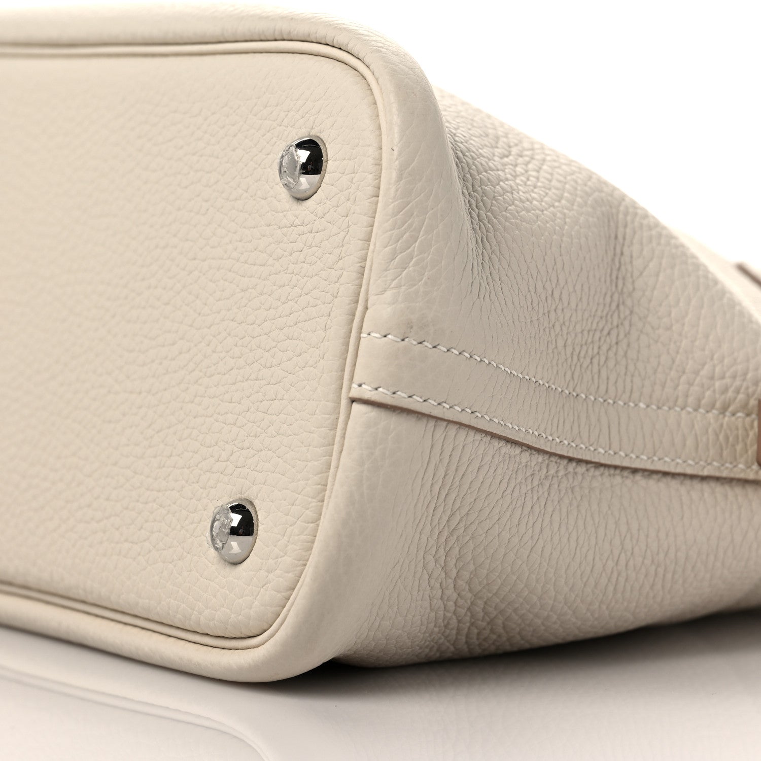 Hermes Taurillon Clemence Bolide 31 Craie 8 of 9