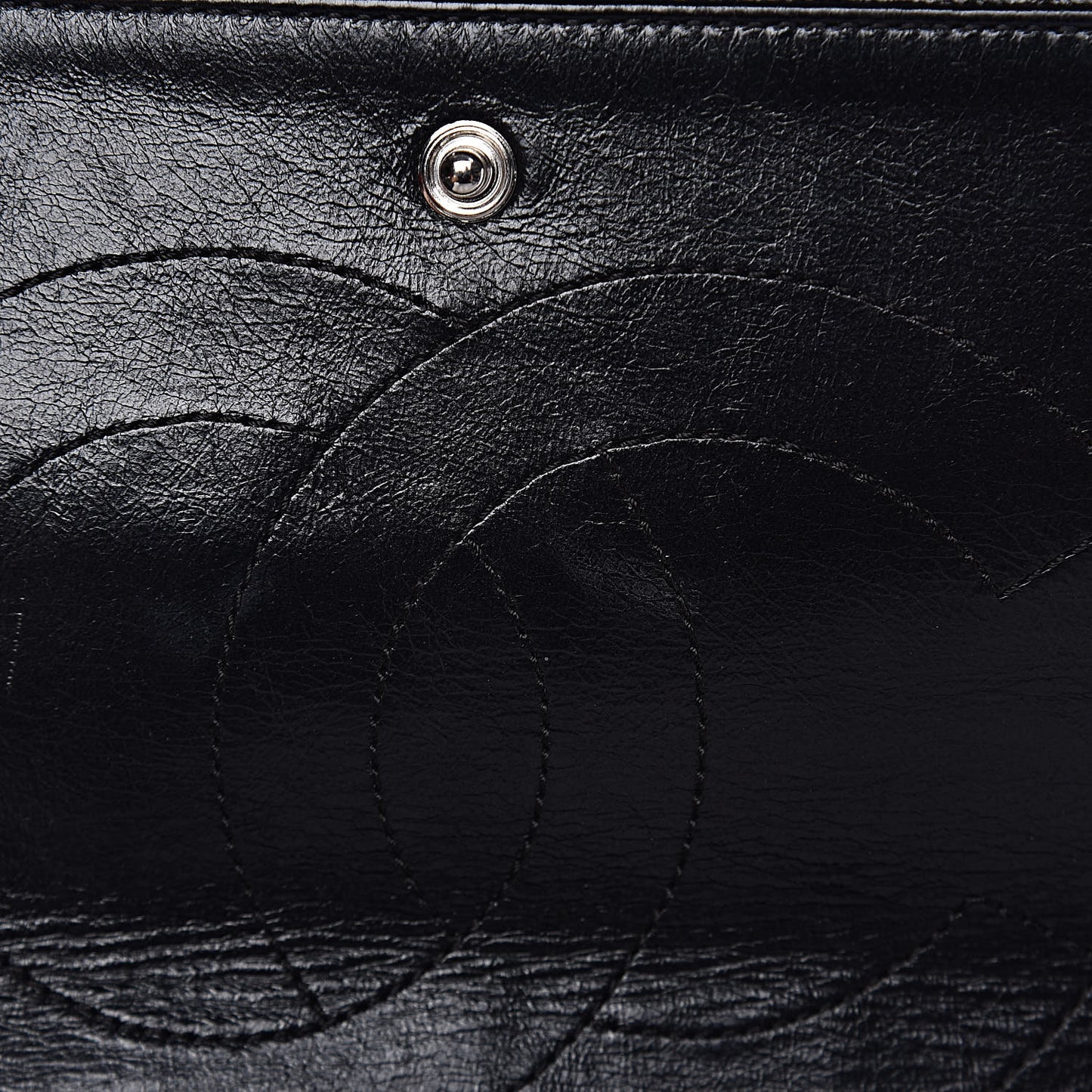 Glazed Calfskin Quilted Surpique 2.55 Reissue Black