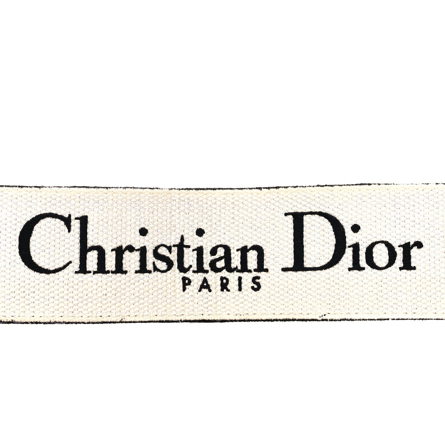 Christian Dior Canvas Houndstooth Embroidered 30 Montaigne Shoulder Strap Black White 3 of 4