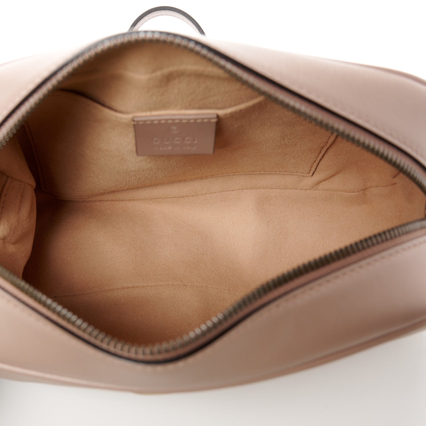 Calfskin Matelasse Small GG Marmont Chain Shoulder Bag Porcelain Rose