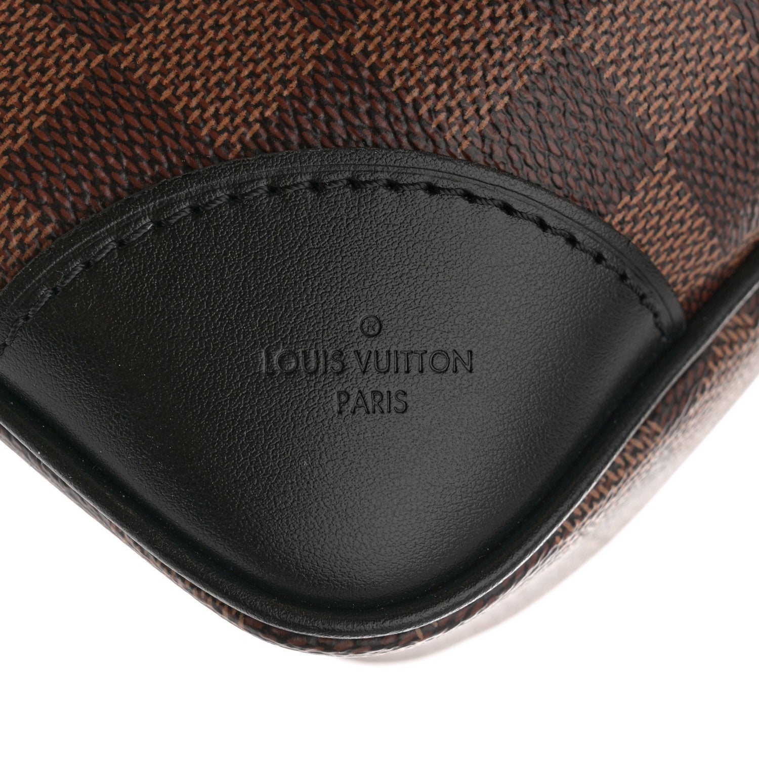 Louis Vuitton Damier Ebene Odeon MM Black 6 of 9