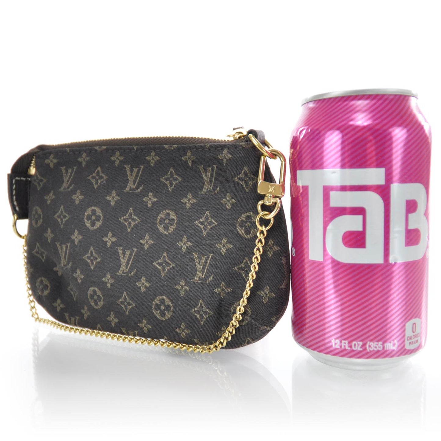 Monogram Idylle Mini Pochette Accessories Fusain
