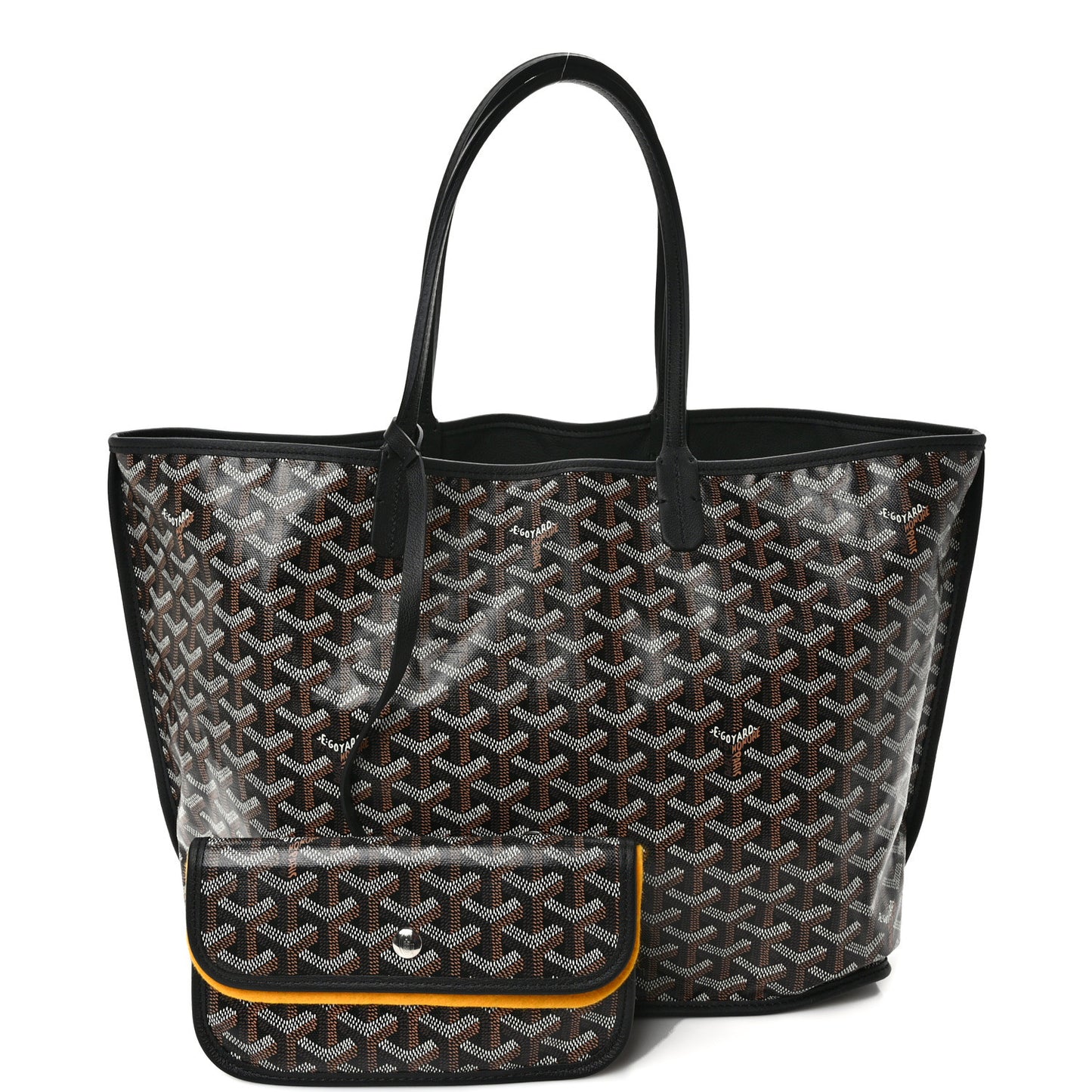 Goyardine Reversible Anjou PM Black