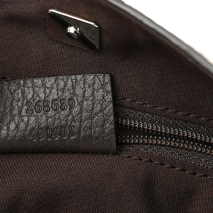 Gucci Monogram Abbey D Ring Tote Dark Brown 7 of 10