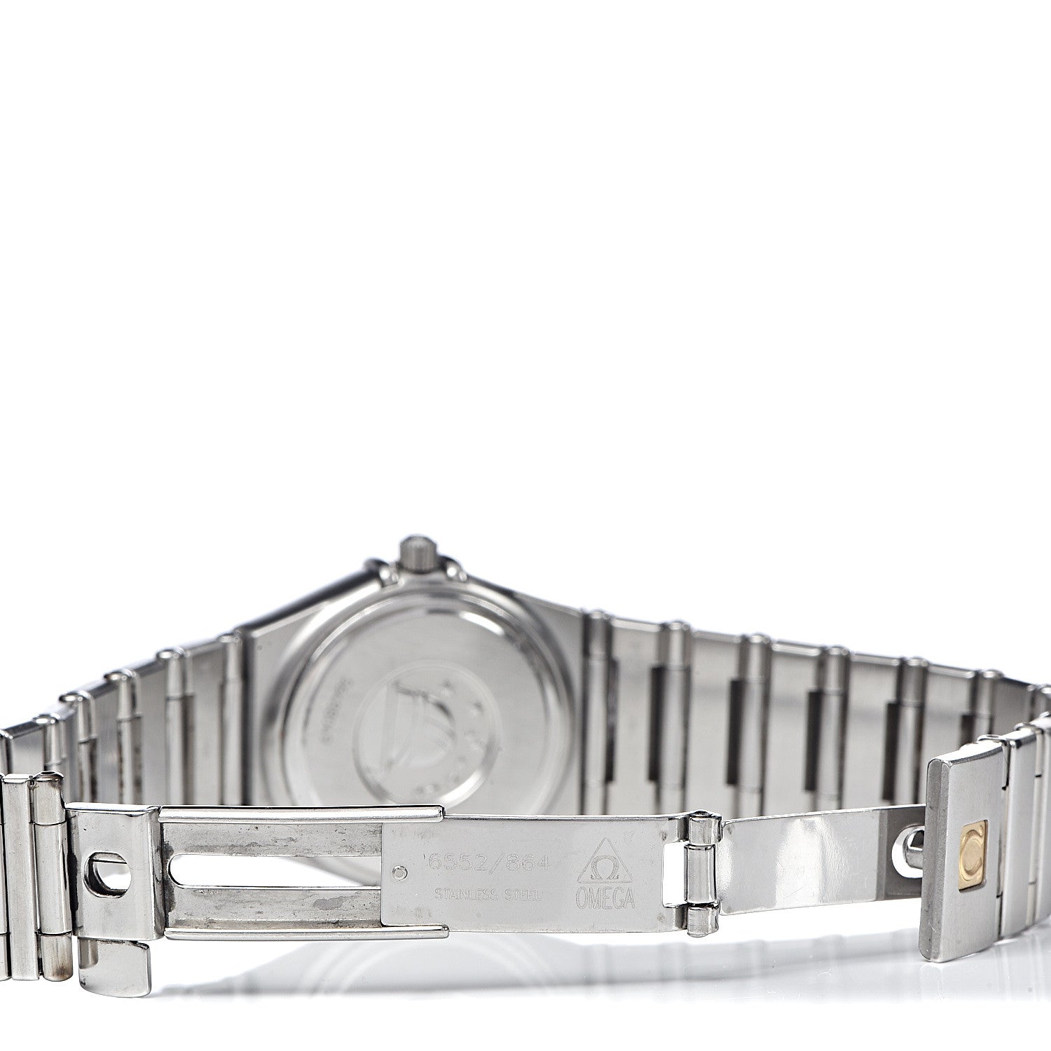 Omega Stainless Steel 25mm Constellation Quartz Watch Blue 1572.40.00 5 of 6