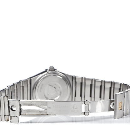 Omega Stainless Steel 25mm Constellation Quartz Watch Blue 1572.40.00 5 of 6