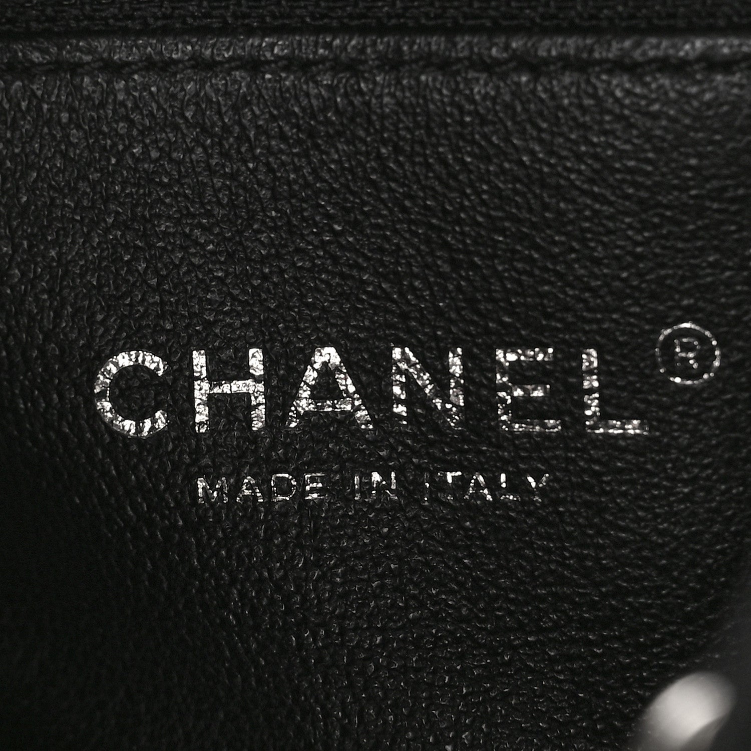 Chanel Lambskin Quilted Astrakan Drawstring Shoulder Bag Black 6 of 9