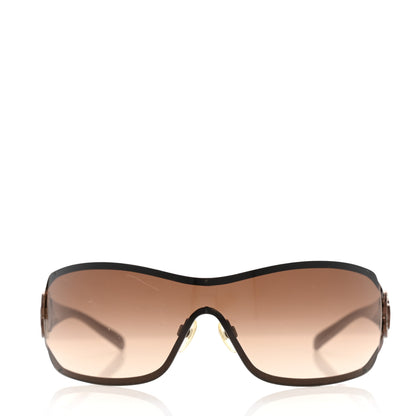 Chanel Swarovski Crystal Camellia CC Sunglasses 4164-B Purple 2 of 7