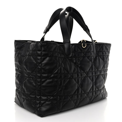 Christian Dior Calfskin Macrocannage Large Toujours Black 4 of 11