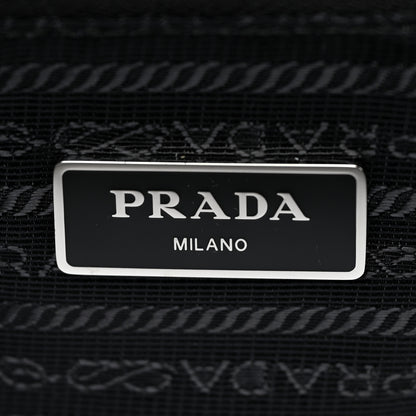 Prada Nylon Tessuto Impuntu Quilted Shoulder Bag Black 6 of 9