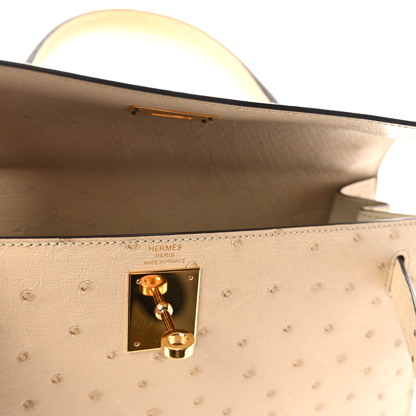 Ostrich Kelly Sellier 28 Parchemin
