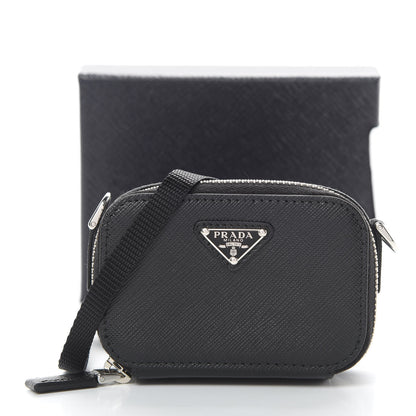 Prada Saffiano Cargo Pouch Black 11 of 11