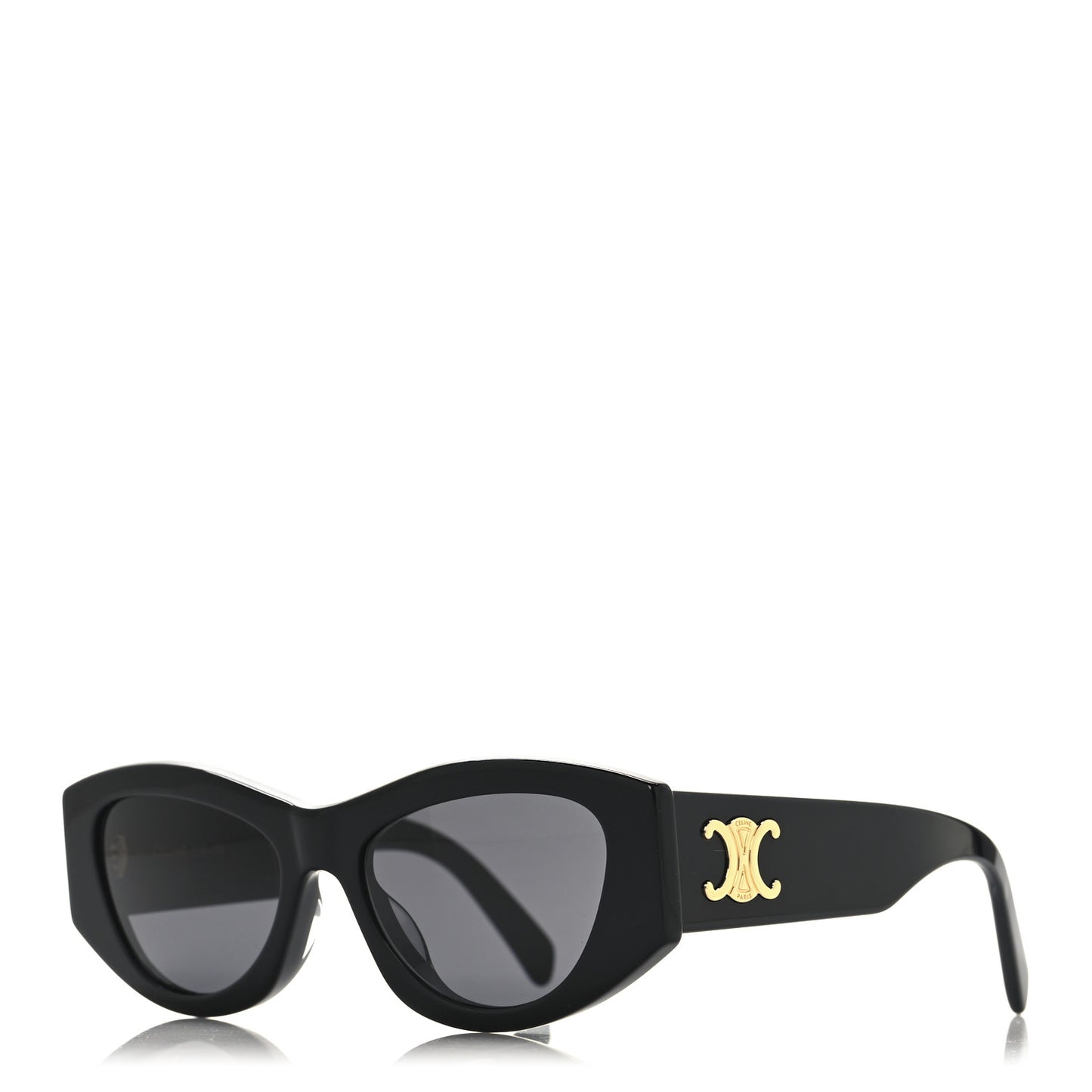 Acetate Triomphe Sunglasses CL40308U Black