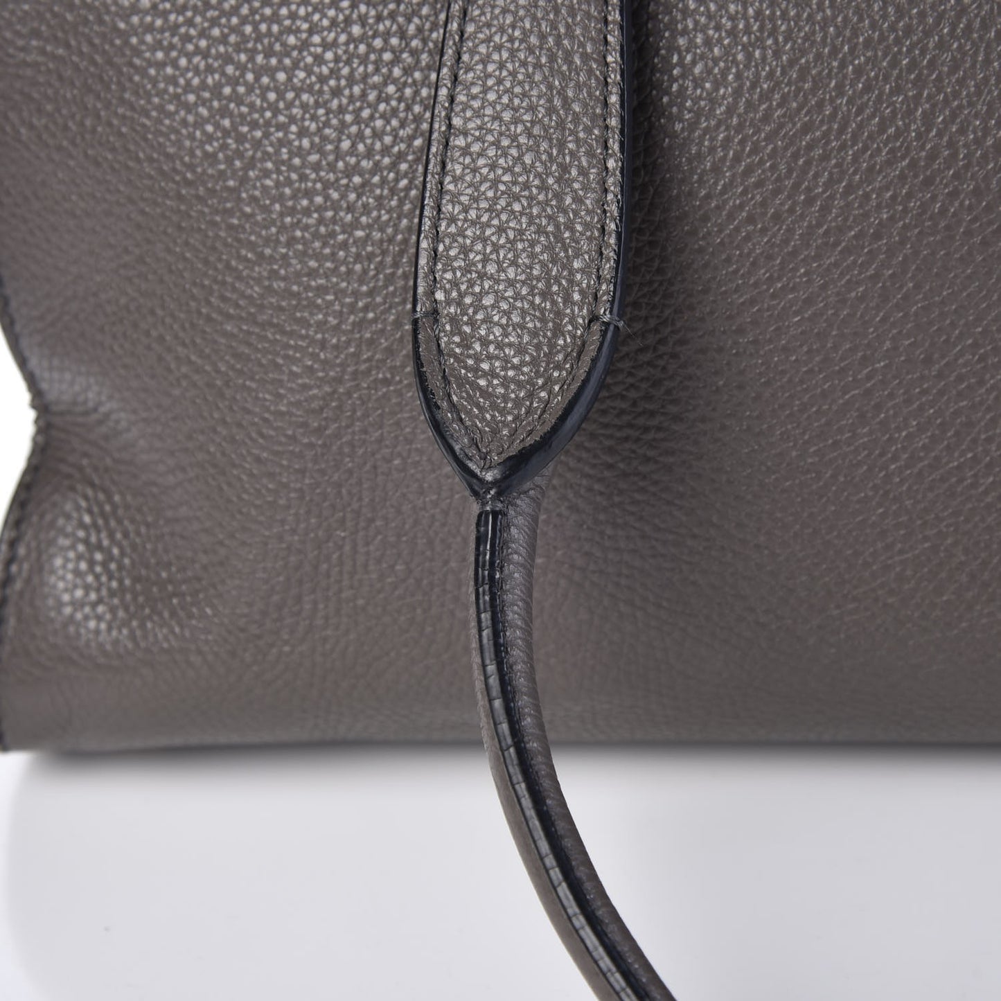 Grained Calfskin Tote Graphite