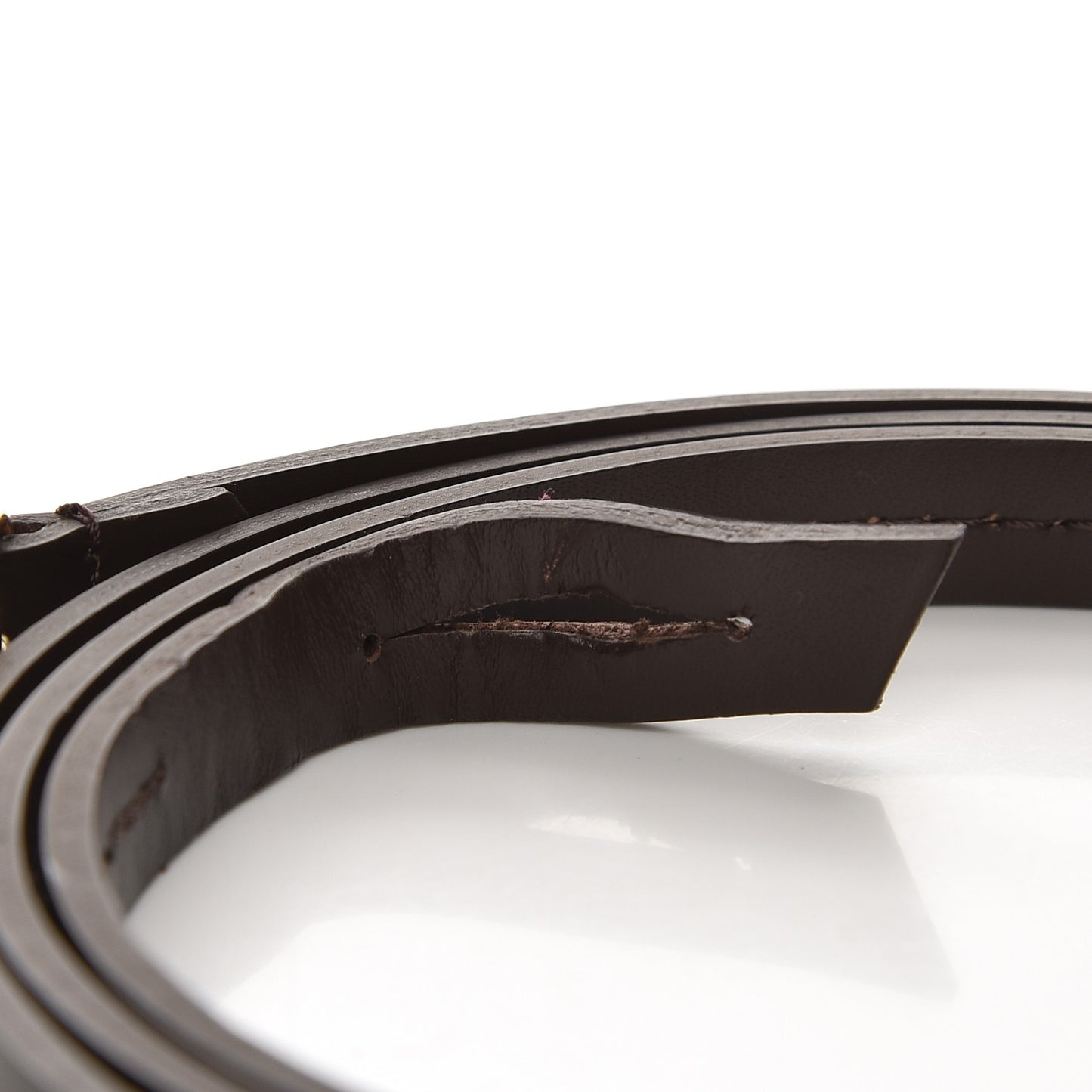 Calfskin 12mm Favorite Long Strap Brown