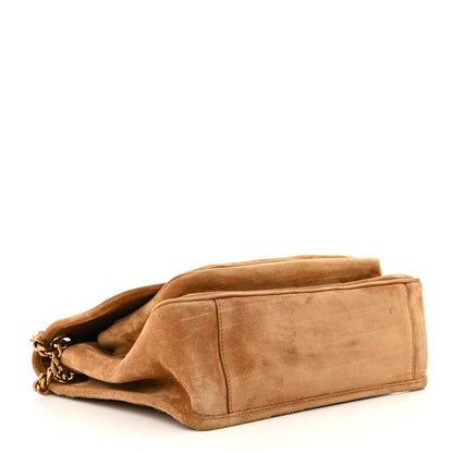Saint Laurent Suede Monogram Medium Niki Chain Satchel Cinnamon 4 of 18
