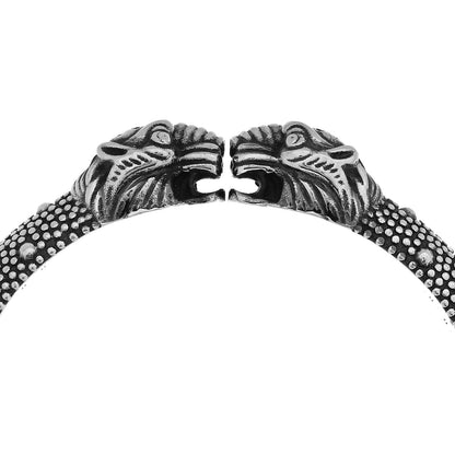 Gucci Sterling Silver Le Marche Des Merveilles Tiger Garden Hinge Bracelet 3 of 7