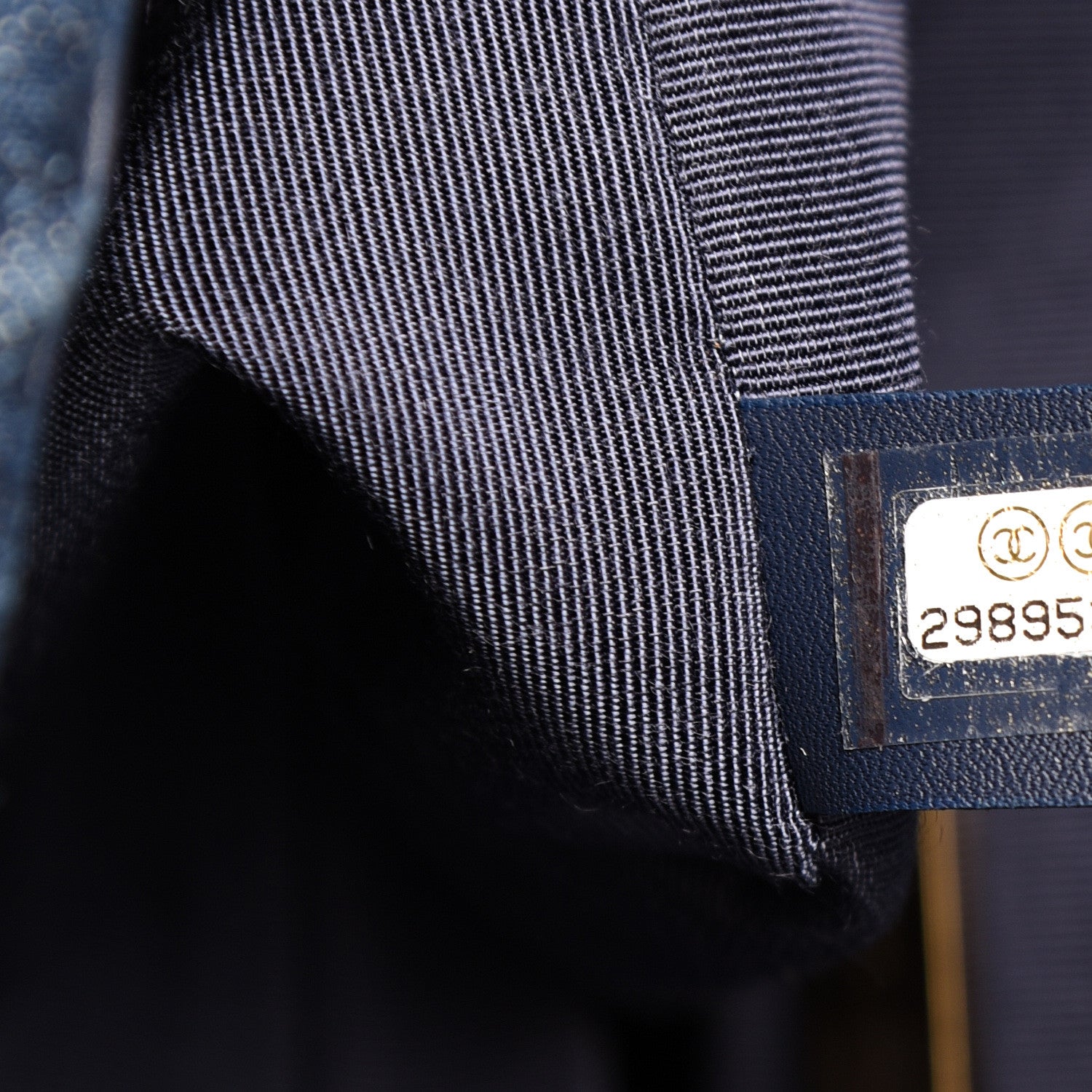 Chanel Denim Quilted Medium 19 Flap Blue 6 of 10