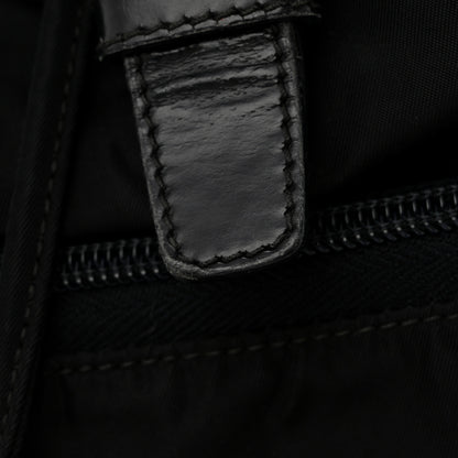 Prada Tessuto Nylon Vela Cinch Backpack Black 15 of 16