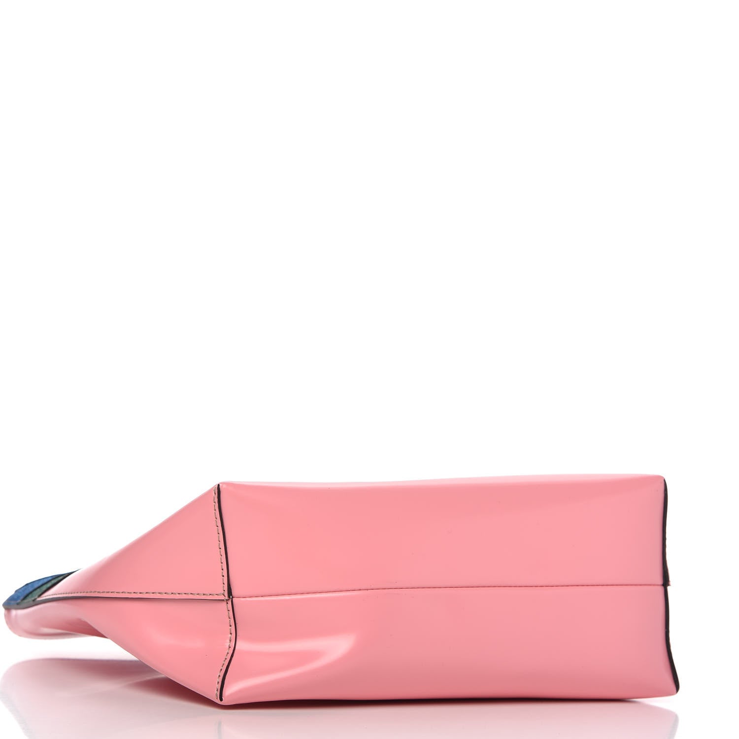 Gucci Calfskin Childrens Rainbow Tote Lotus Pink Crop Multicolor 4 of 9