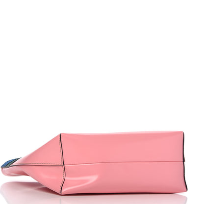 Gucci Calfskin Childrens Rainbow Tote Lotus Pink Crop Multicolor 4 of 9