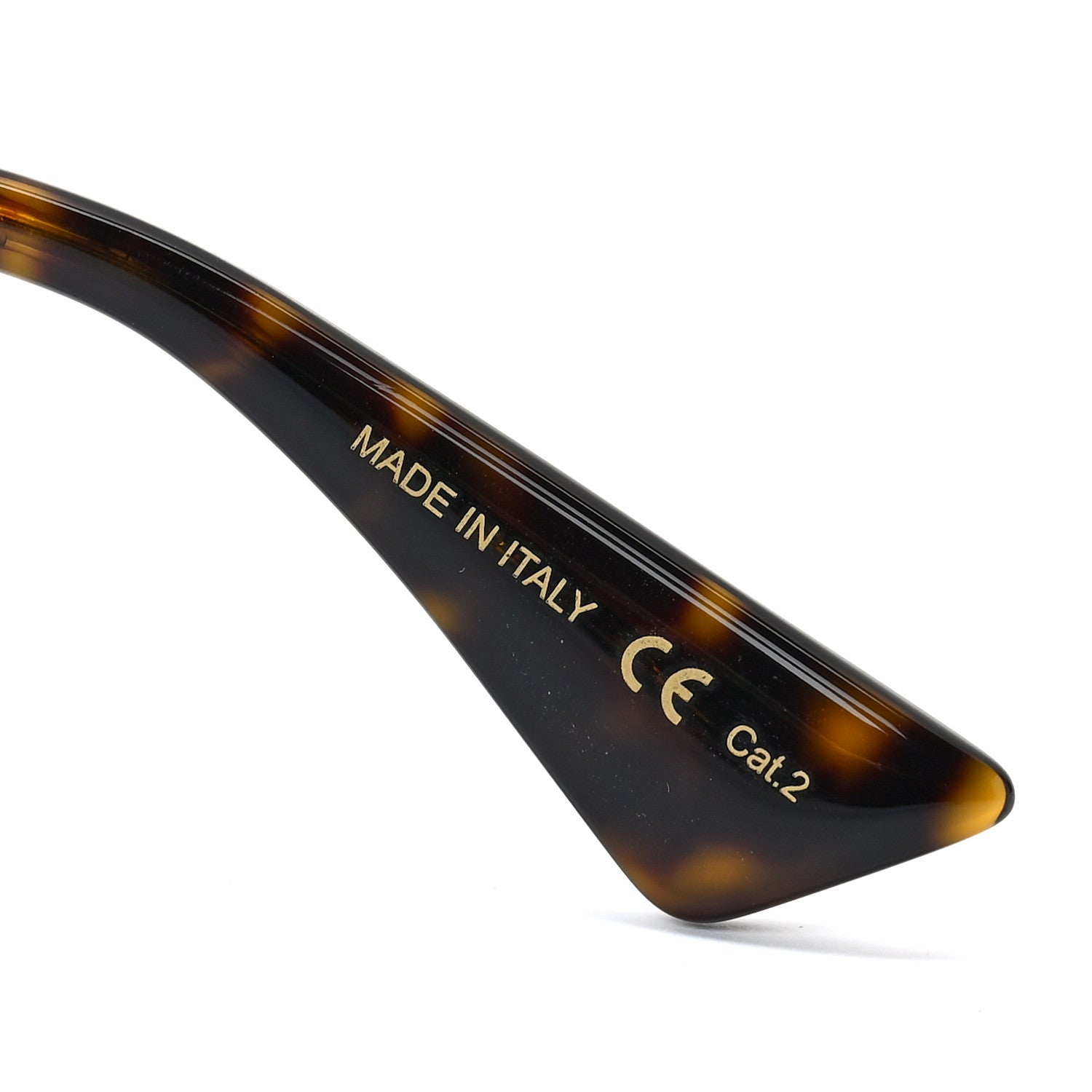 Gucci Metal Square Frame Sunglasses GG0817S Gold Grey 6 of 7