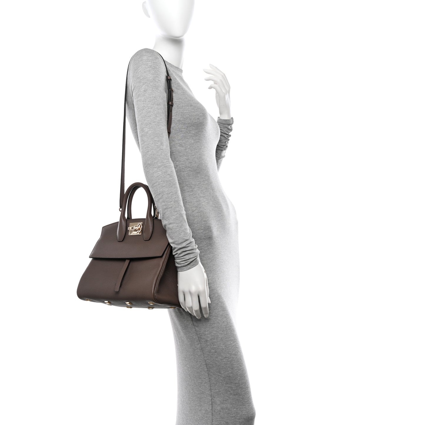 Calfskin The Studio Bag Caraway Seed