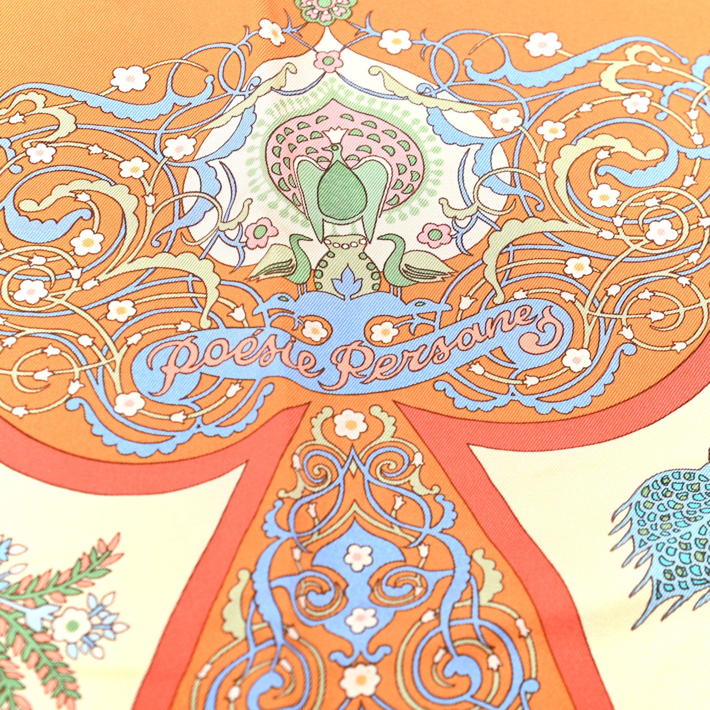 Silk Poesie Persane Scarf 90