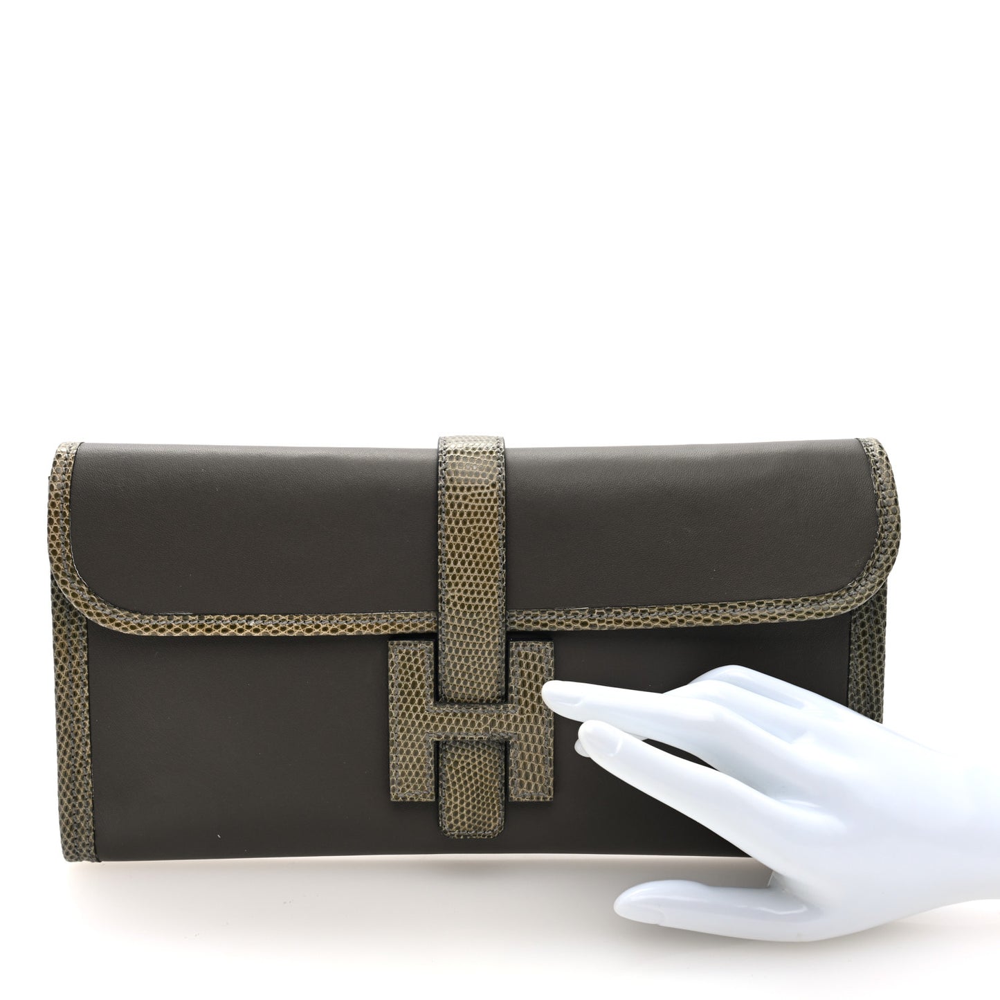 Swift Lizard Jige Elan Touch 29 Clutch Etain Ombre
