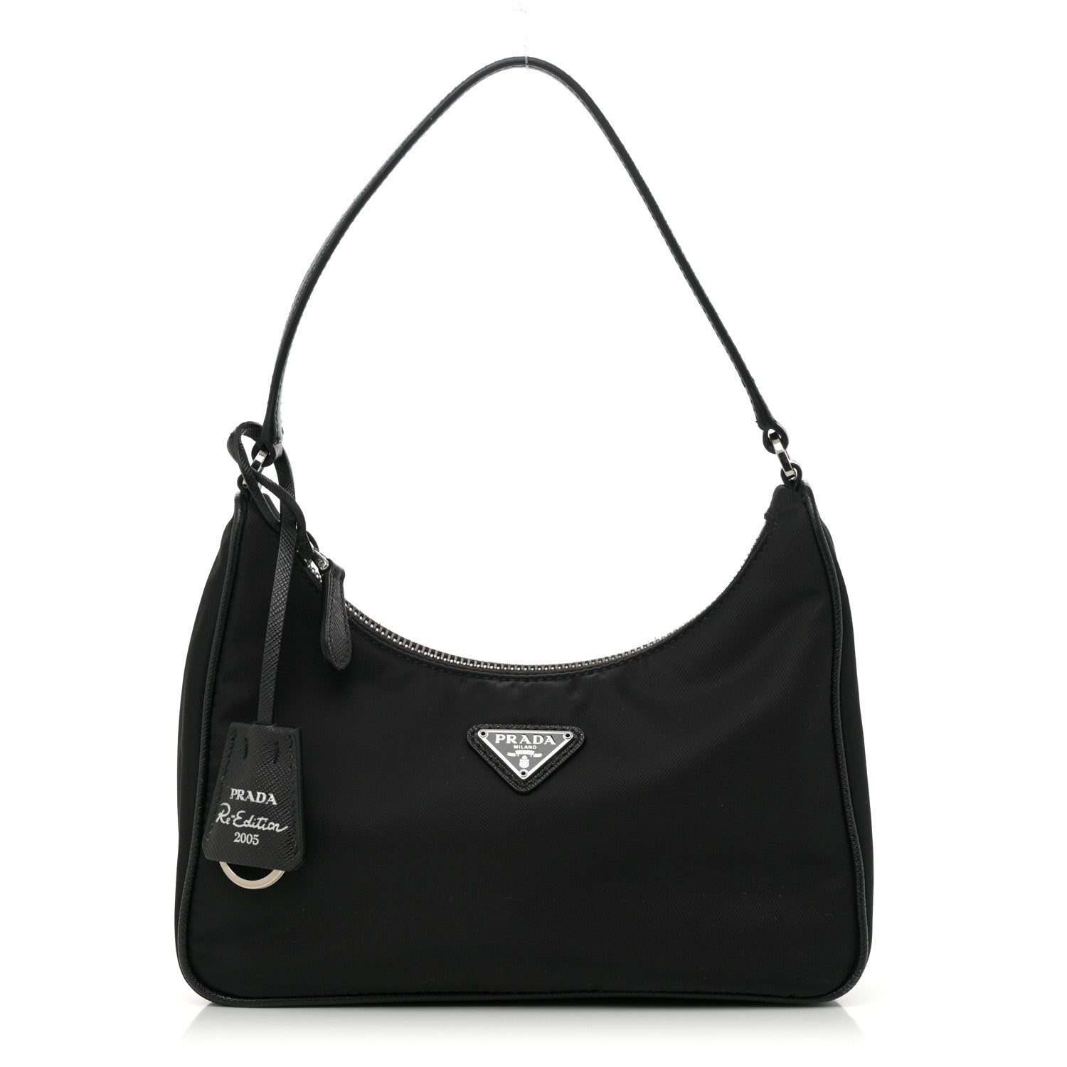 Prada Tessuto Nylon Mini Re-Edition 2000 Bag Black 1 of 11
