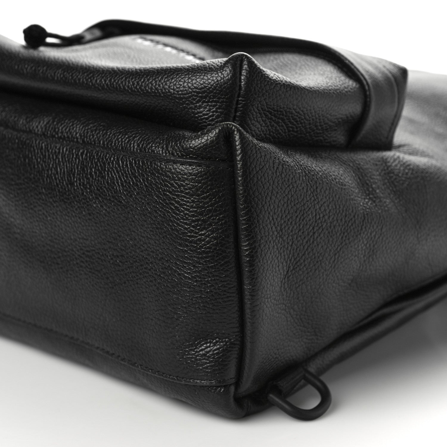 Balenciaga Grained Calfskin Small Explorer Backpack Black 4 of 7