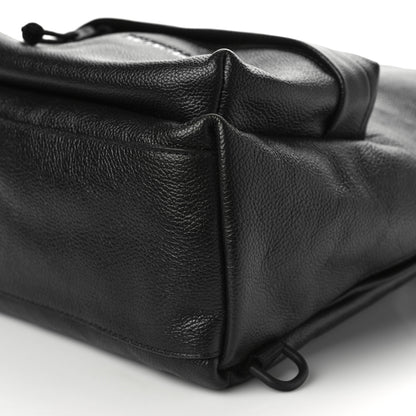 Balenciaga Grained Calfskin Small Explorer Backpack Black 4 of 7