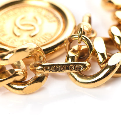 Chanel Chain CC 31 Rue Cambon Medallion Belt Gold 6 of 8