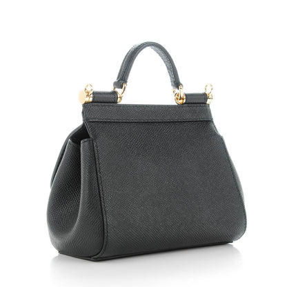 Dolce & Gabbana Dauphine Micro Miss Sicily Satchel Black 3 of 6