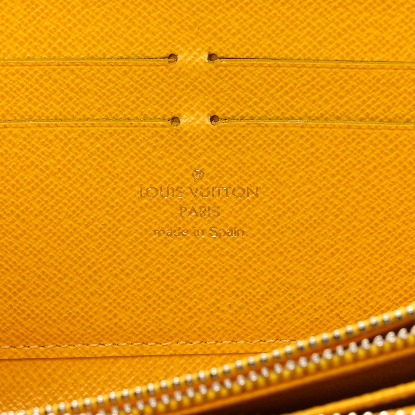 Epi Zippy Wallet Citron