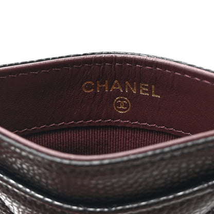 Chanel Caviar Quilted Card Holder Black 6 of 9