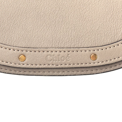 Chloe Calfskin Suede Small Nile Bracelet Bag Motty Grey 8 of 10