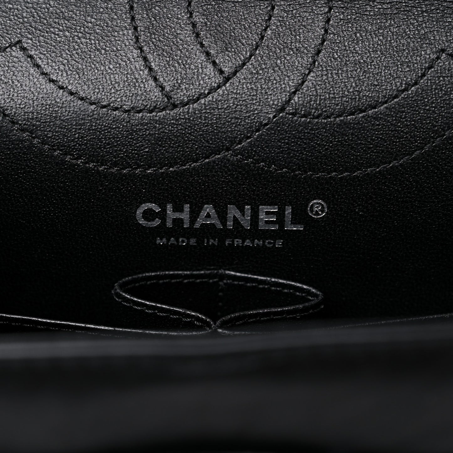 Aged Calfskin Quilted 2.55 Reissue 226 Flap So Black