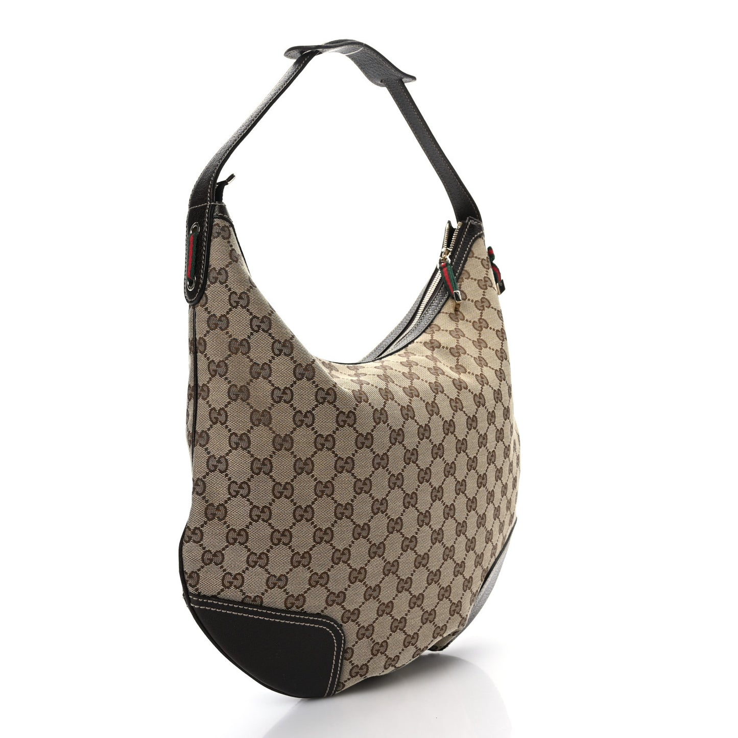 Monogram Large Princy Hobo Dark Brown