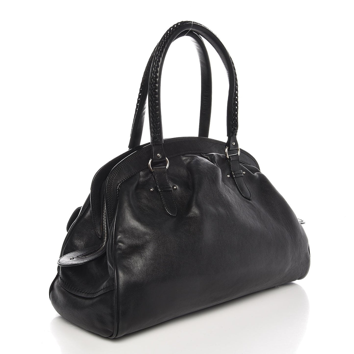 Calfskin My Dior Satchel Black