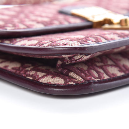 Christian Dior Oblique DiorAddict Flap Bag Burgundy 9 of 12