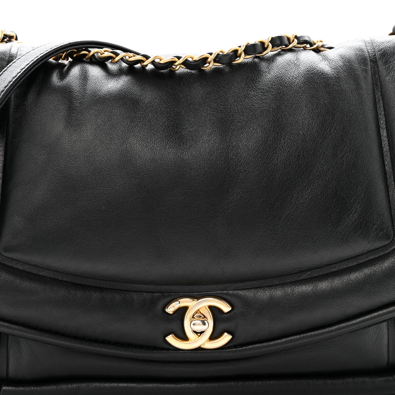 Chanel Lambskin Medium Simply Flap Black 8 of 15