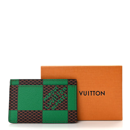Louis Vuitton Damier Pop Porte Cartes Simple Green 6 of 6