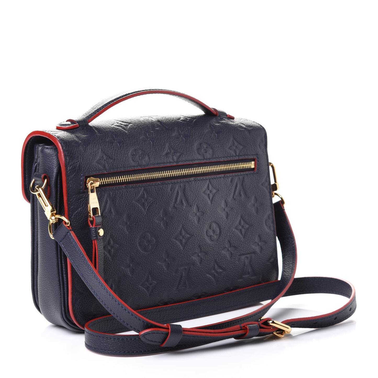 Empreinte Pochette Metis Marine Rouge