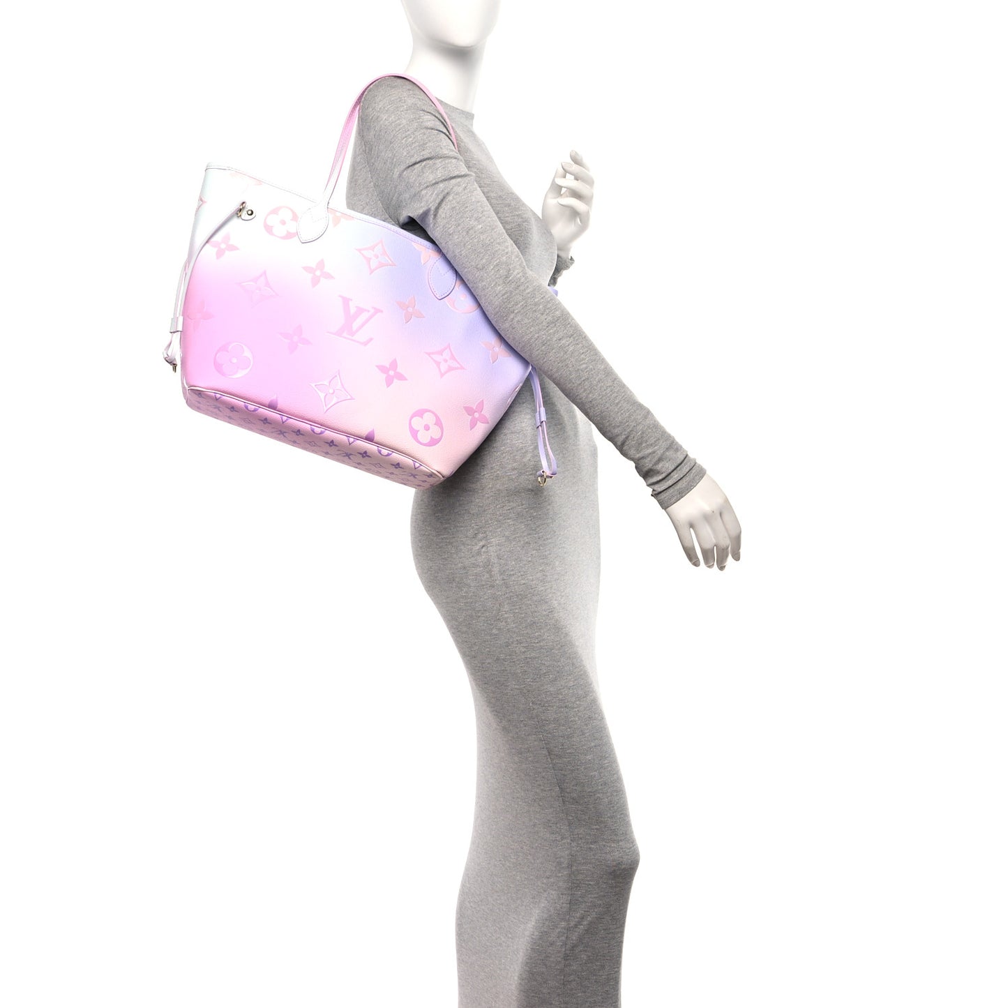Monogram Giant Spring In The City Neverfull MM Sunrise Pastel