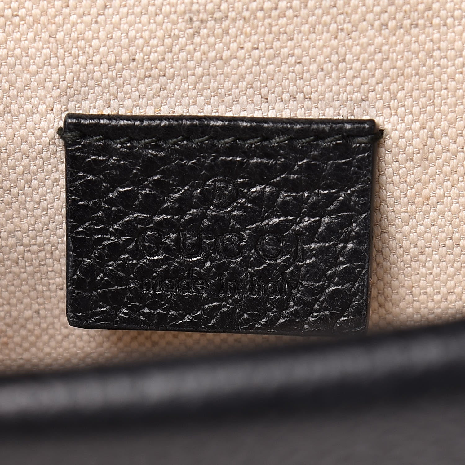 Gucci Calfskin Mini Dionysus Shoulder Bag Black 7 of 16