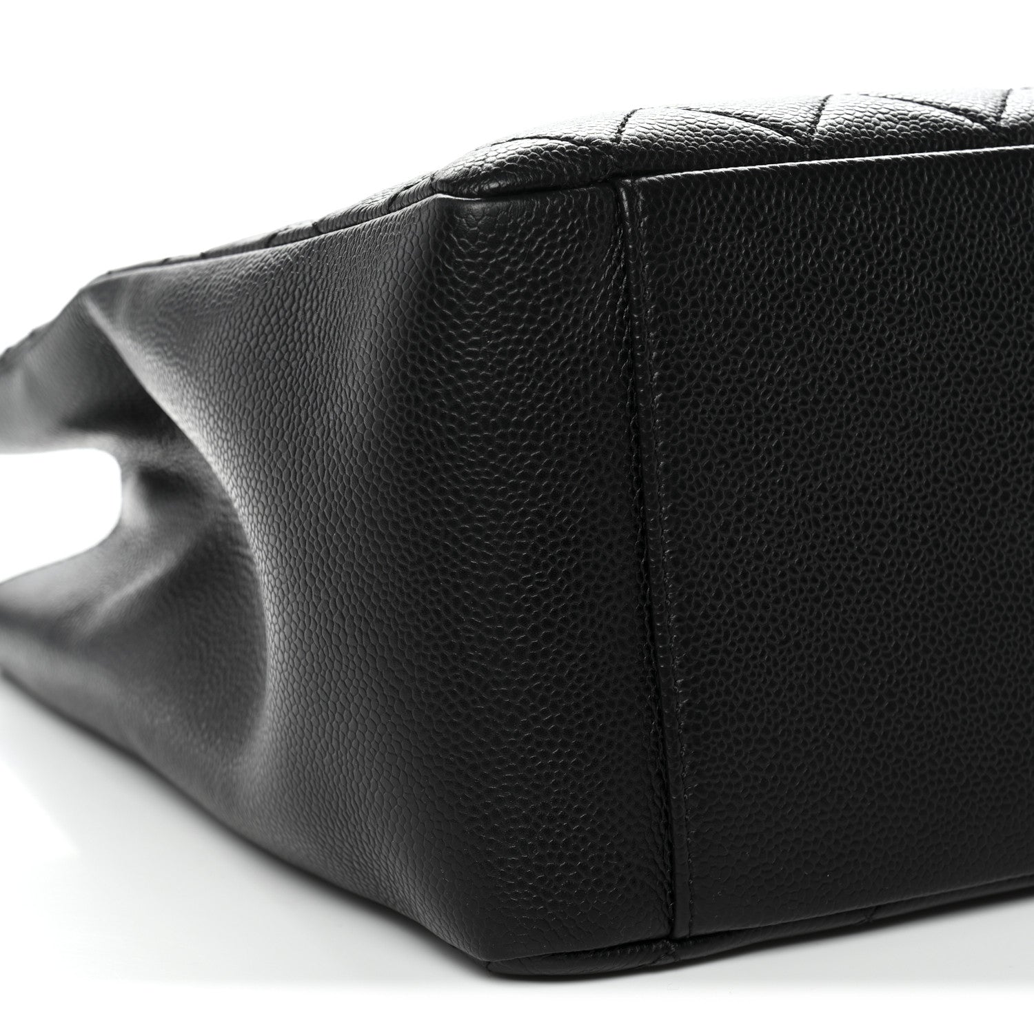 Chanel Caviar Quilted Grand Shopping Tote GST Black 9 of 10