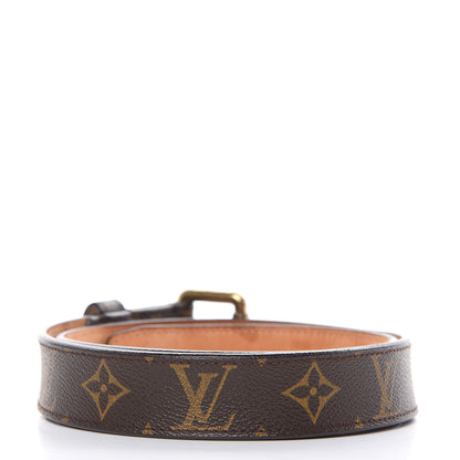 Louis Vuitton Monogram Belt 80 32 Brown 3 of 9